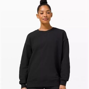 Perfectly oversized crew black size 6